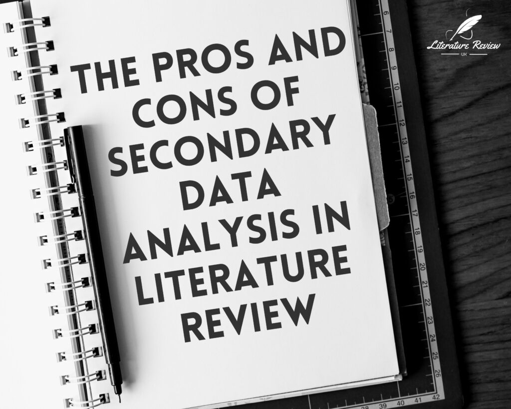 secondary data analysis vs literature review