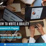 How to Write a Quality Research Paper