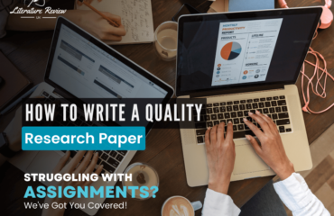 How to Write a Quality Research Paper